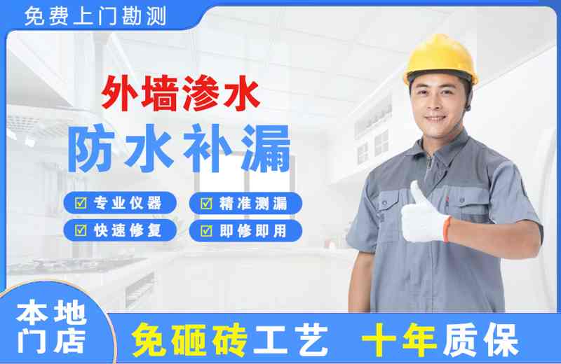 云龙外墙渗水维修
